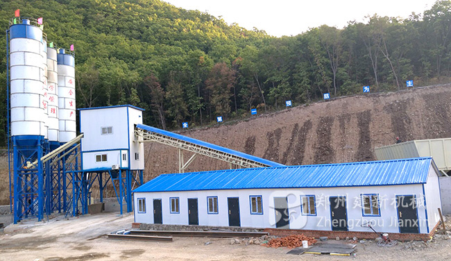 鄭州建新機(jī)械120水泥混凝土攪拌站設(shè)備